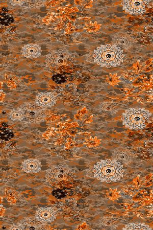 动物花卉印花华亿平台图片