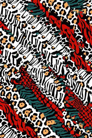 豹纹印花华亿平台图片