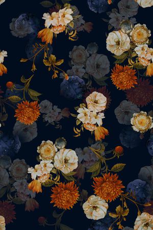 动物花卉印花华亿平台图片