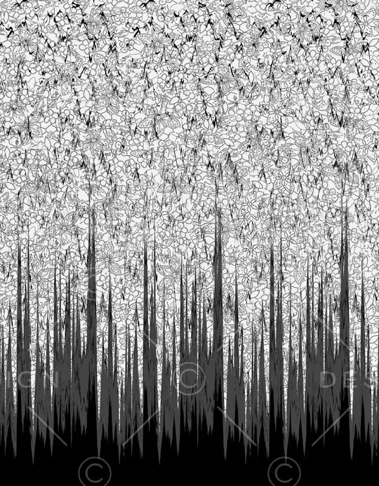 渐变定位印花华亿平台图片