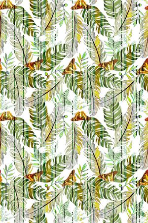 绿植树叶印花华亿平台图片