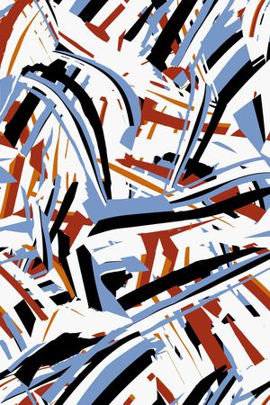 几何印花华亿平台图片