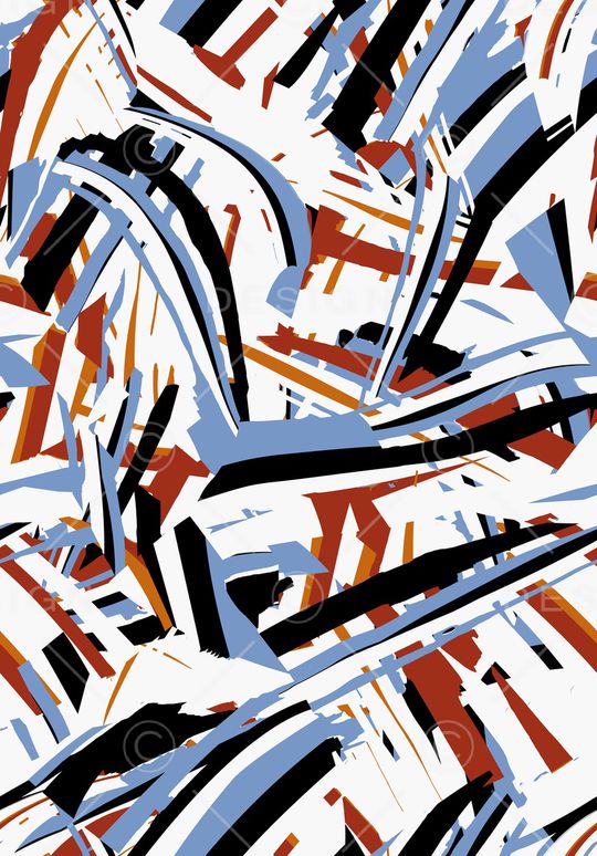 几何印花华亿平台图片