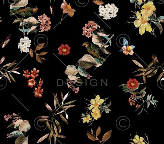 鸟印花华亿平台图片