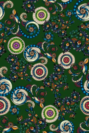 民族风印花华亿平台图片