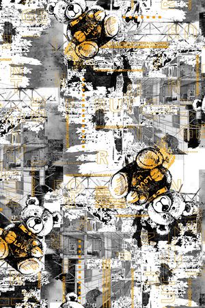 字母印花华亿平台图片