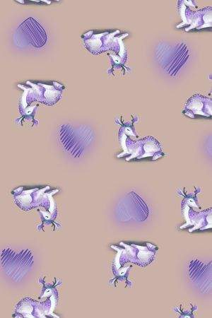 鹿印花华亿平台图片