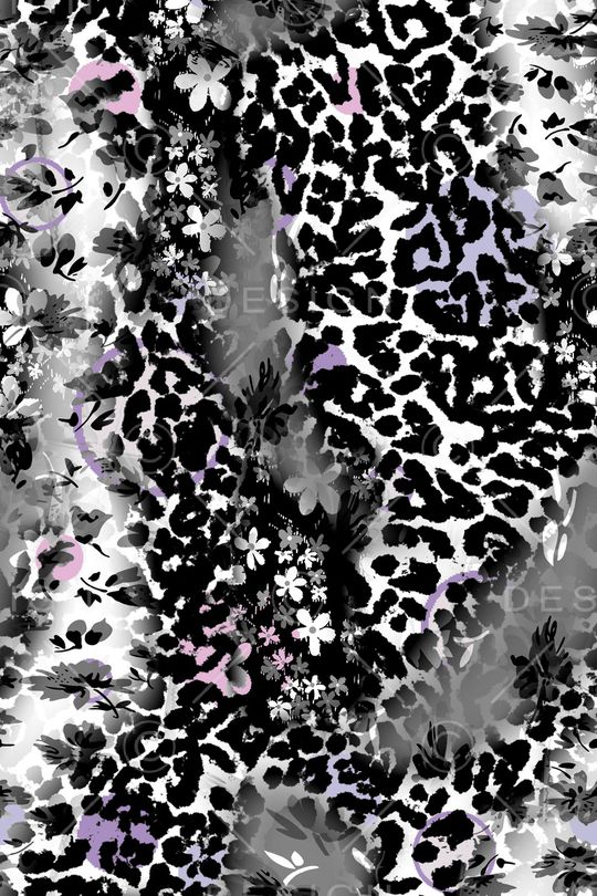 豹纹印花华亿平台图片