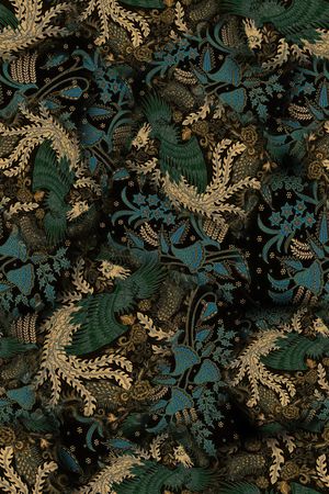 复古印花华亿平台图片