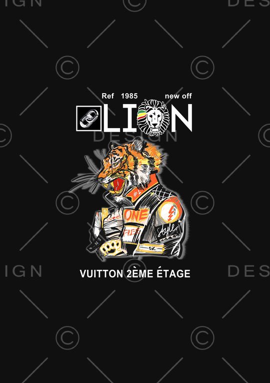 老虎印花华亿平台图片