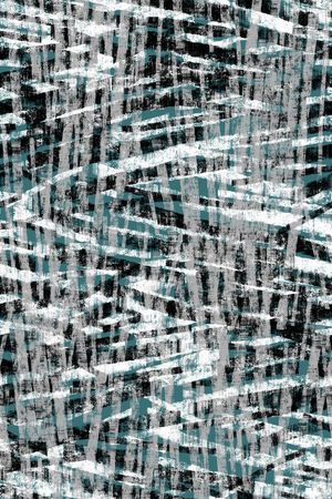 抽象男装印花华亿平台图片