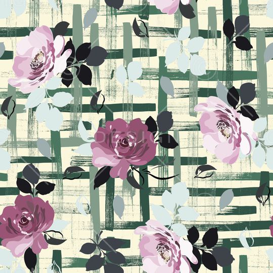 绿植树叶印花华亿平台图片