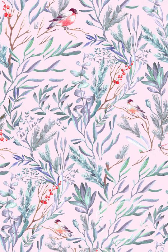 花鸟印花华亿平台图片