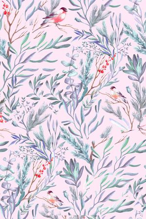 花鸟印花华亿平台图片