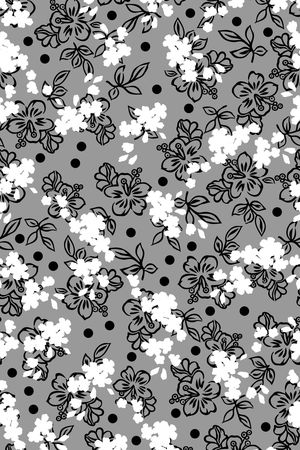 黑白华亿平台印花华亿平台图片