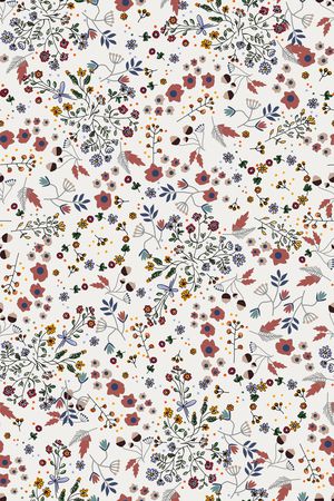 小碎花印花华亿平台图片