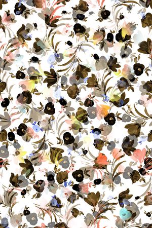 水彩印花华亿平台图片