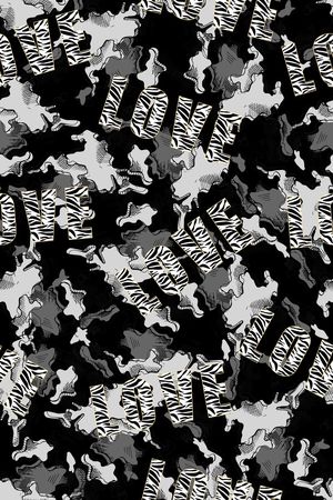 几何印花华亿平台图片