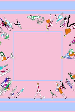 时尚印花华亿平台图片