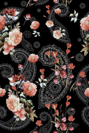 民族风印花华亿平台图片