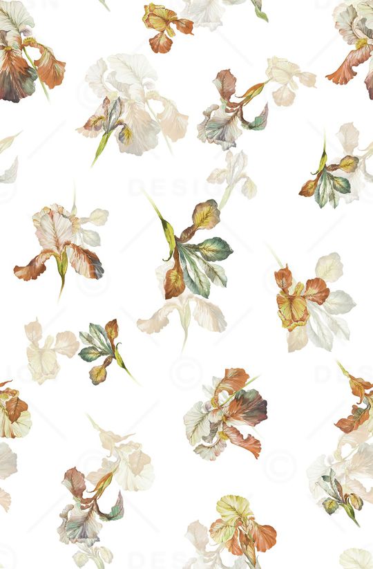 绿植树叶印花华亿平台图片