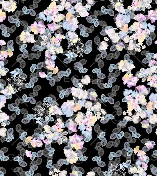 绿植树叶印花华亿平台图片