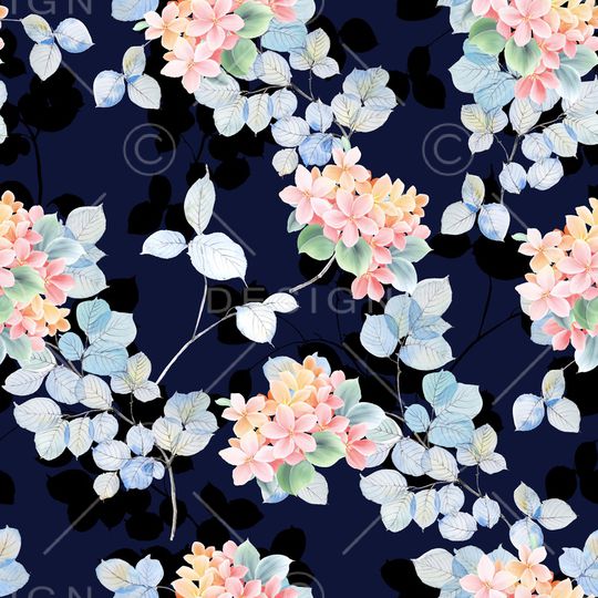 绿植树叶印花华亿平台图片