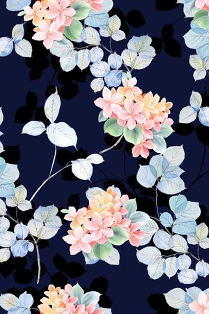 绿植树叶印花华亿平台图片