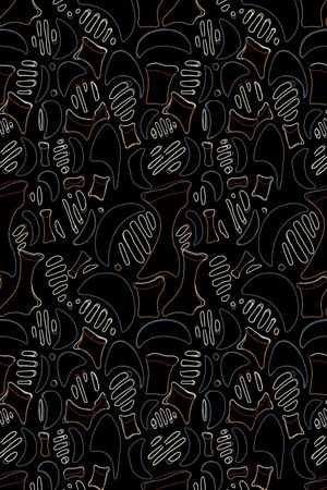 抽象印花华亿平台图片