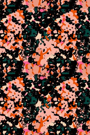 抽象印花华亿平台图片