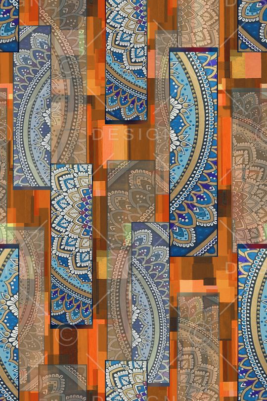 中国风印花华亿平台图片