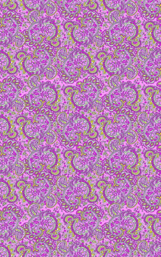 佩斯利印花华亿平台图片