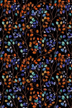 绿植树叶印花华亿平台图片