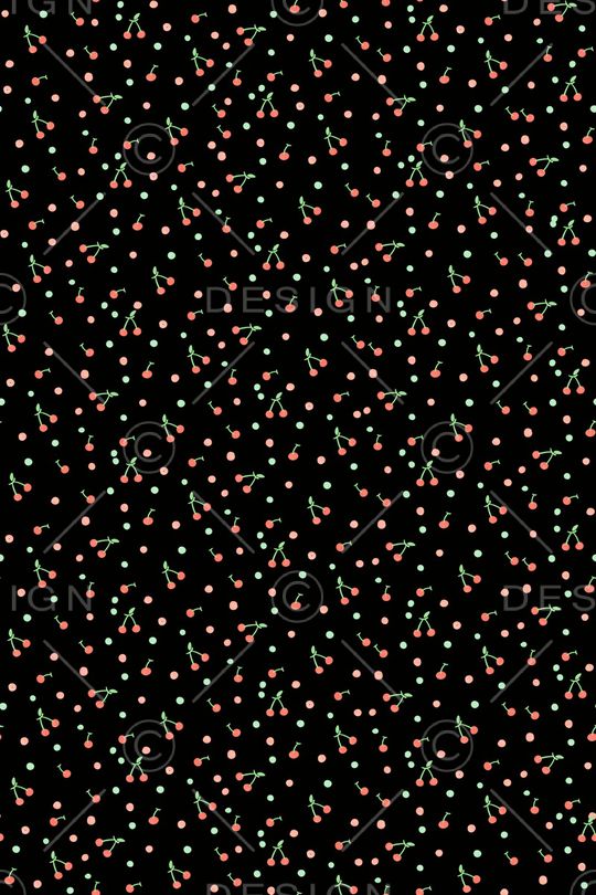 樱桃印花华亿平台图片