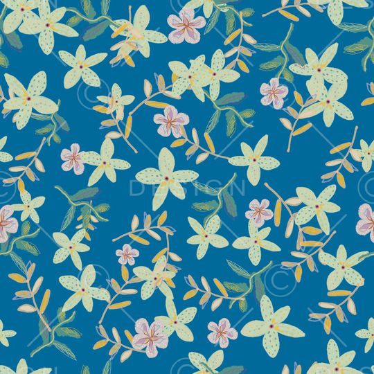 绿植树叶印花华亿平台图片