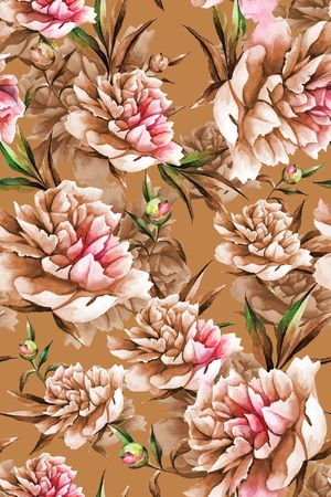 水彩印花华亿平台图片