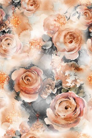 水彩印花华亿平台图片