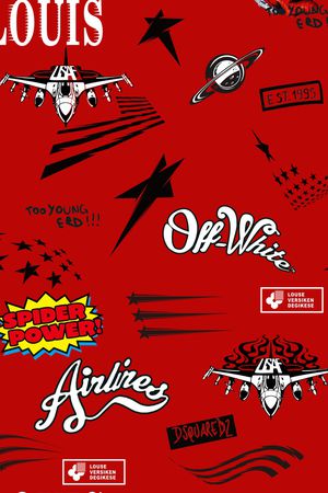 几何印花华亿平台图片