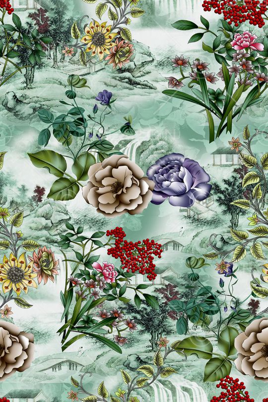 时尚印花华亿平台图片