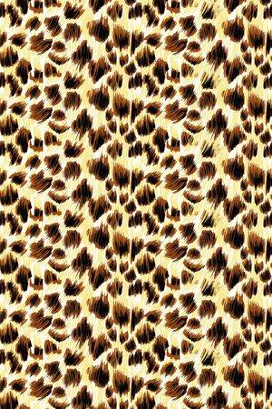 豹纹印花华亿平台图片