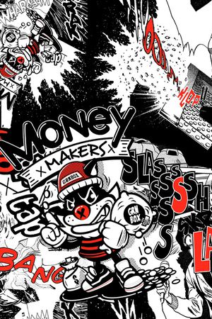 插画印花华亿平台图片