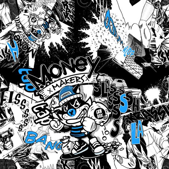 插画印花华亿平台图片