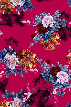 数码华亿平台印花华亿平台图片