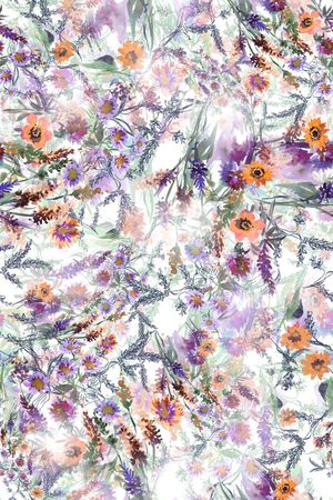 水彩印花华亿平台图片