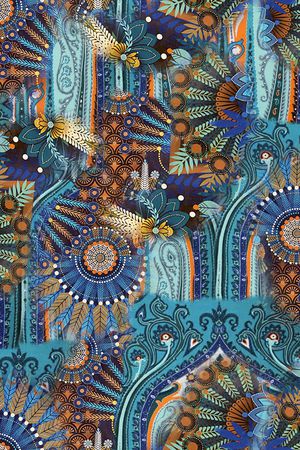 民族风印花华亿平台图片