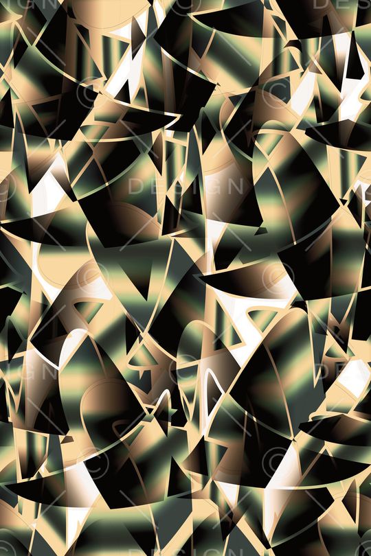 抽象男装印花华亿平台图片