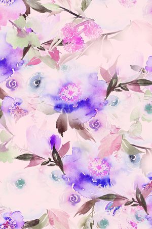 水彩印花华亿平台图片