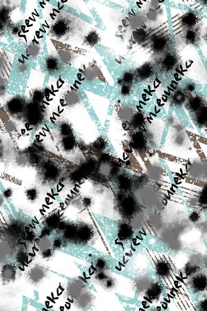 几何印花华亿平台图片