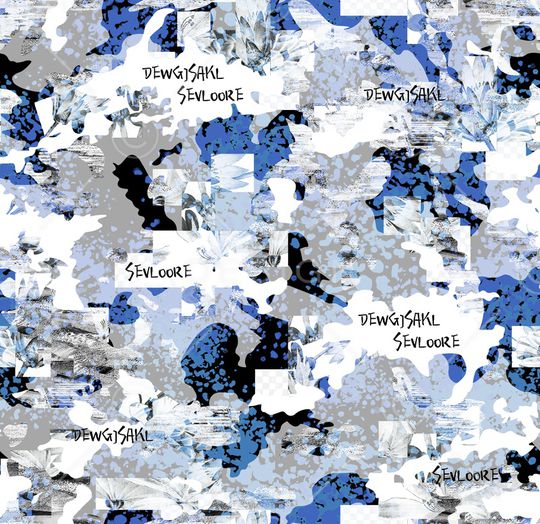 几何印花华亿平台图片