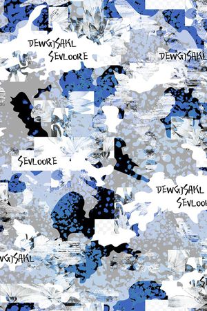 几何印花华亿平台图片